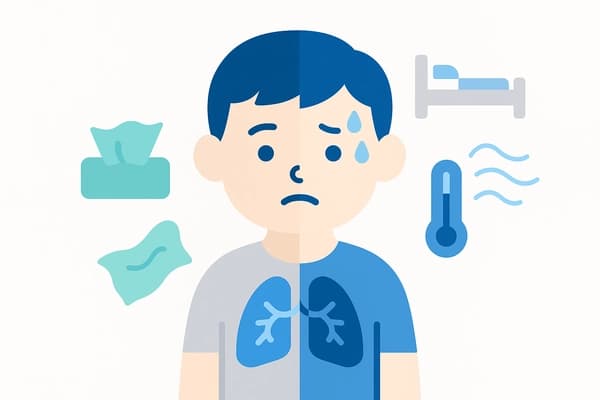 Como Diferenciar a Gripe do Resfriado em Crianças