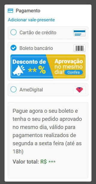 Como Comprar: Pagamento Sterilair